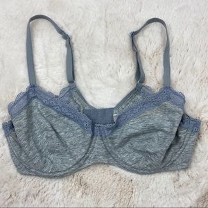 Free People 36D Cotton blend lace bra